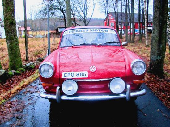 Volkswagen 1500 S historisk rallybil (fd Perrys)