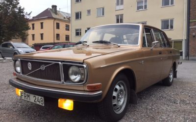 Volvo 144 GL (orörd originalbil med insprutningsmotor)