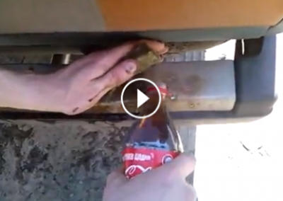 Fixa kromet med en skvätt Coca-Cola!!