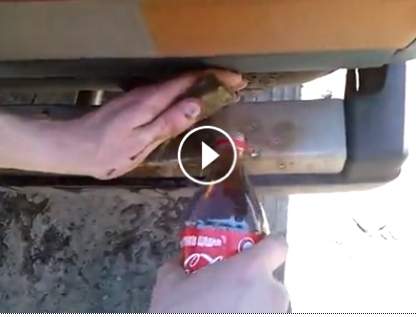 Fixa kromet med en skvätt Coca-Cola!!