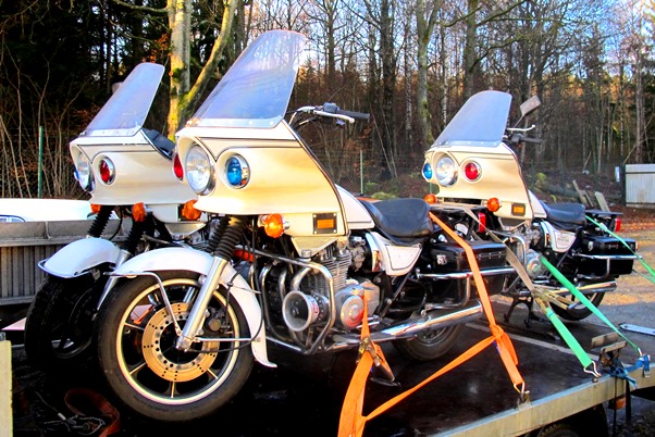 US Higway Patrol police MC snart på NILU
