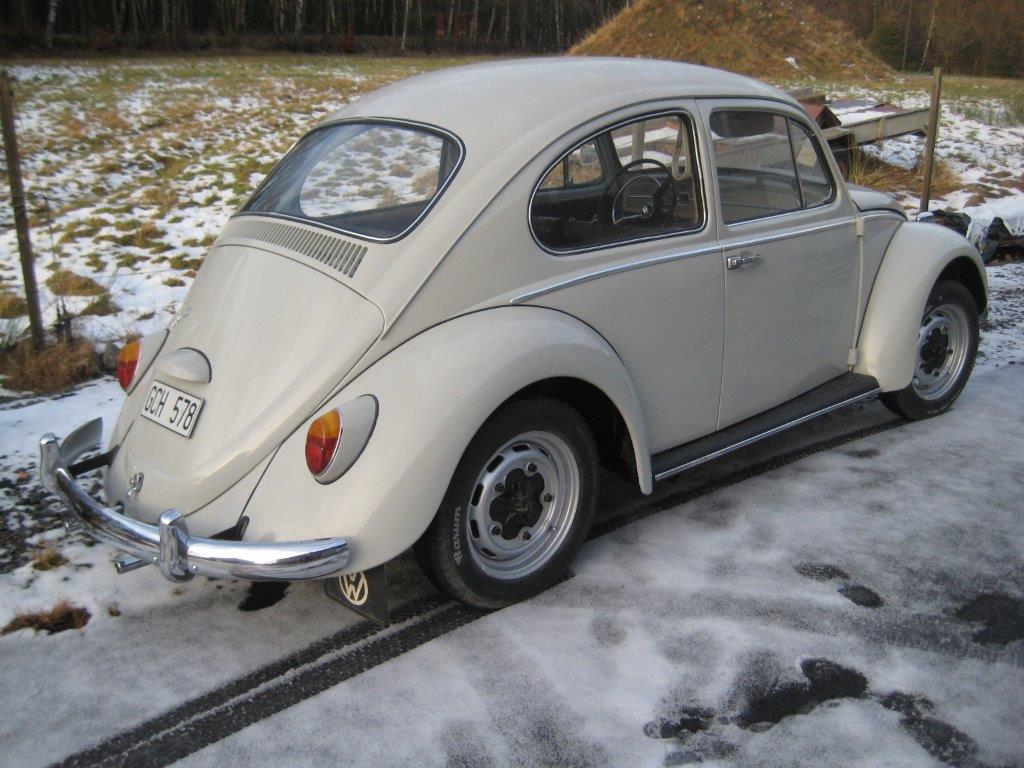 VW 1300 från 1966 kommer snart in på Nilu