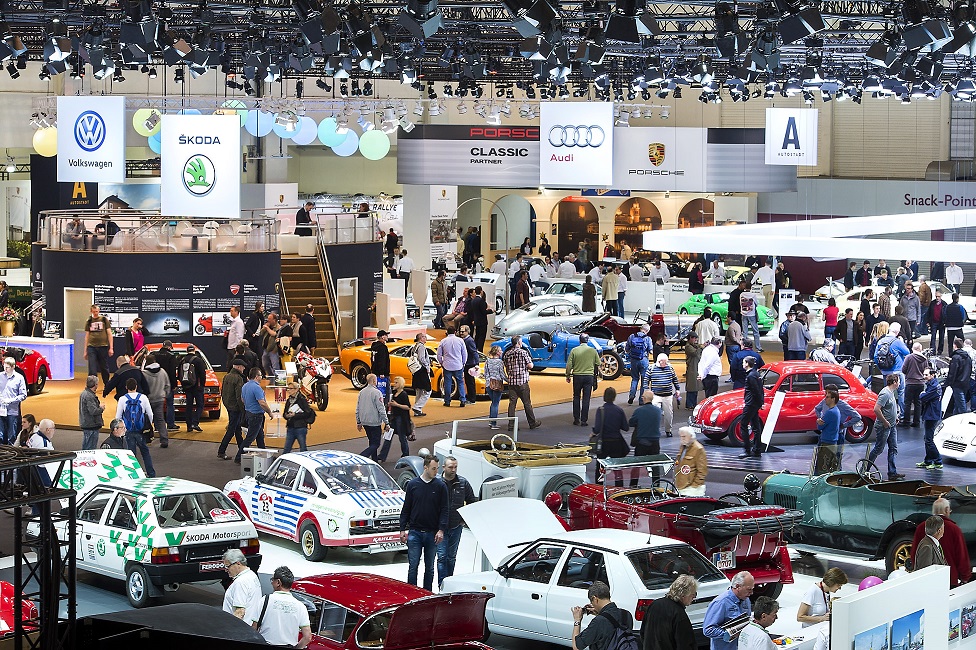 Vi åker till samlarbil mässan Techno Classica i Essen 2017