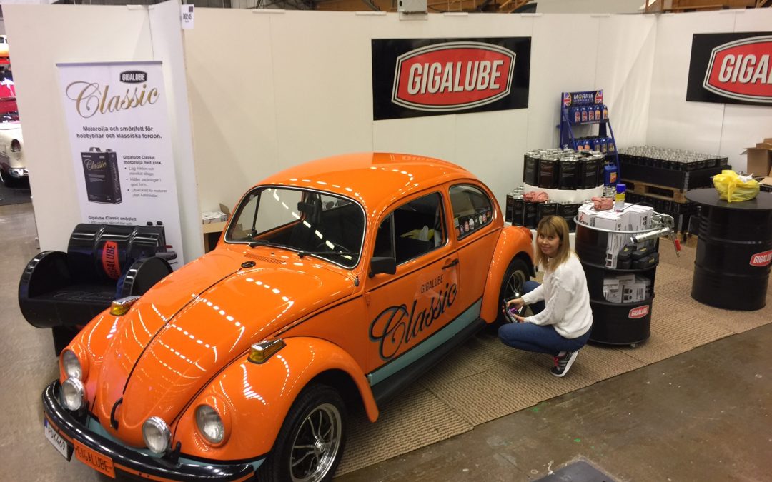 Gigalube Classic Car Oil på Elmia