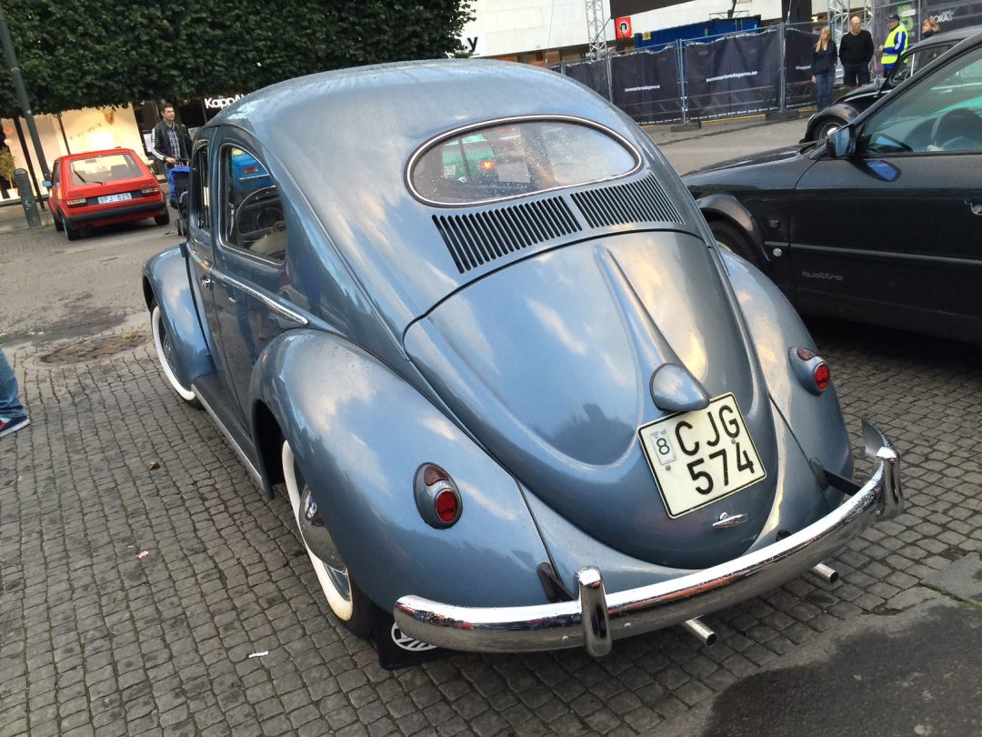 Nilus nyrenoverade VW 1200 från 1954 visas på nytt bilmuseum i vinter