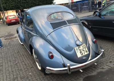 Nilus nyrenoverade VW 1200 från 1954 visas på nytt bilmuseum i vinter