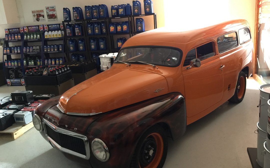 Choppad Volvo Duett i Gigalube-butiken!