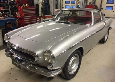 Pelle P:s Volvo P1800S nu färdigrenoverad