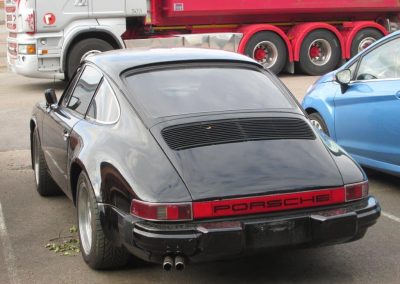 Porsche 912 SWB från 1967 på väg in