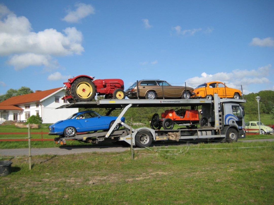 Nilu förmedlar biltransporter över hela världen