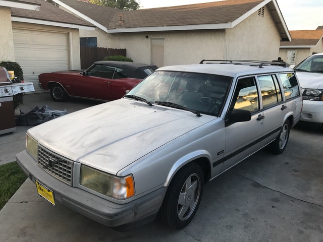 Volvo 745 Turbo Intercooler på väg in från USA