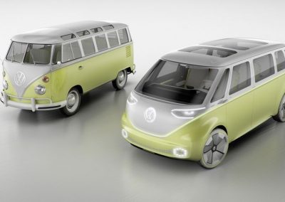 VW följer upp sin hippiebuss med en el-minibuss