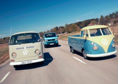 Roligt reportage om klassiska VW-pickuper