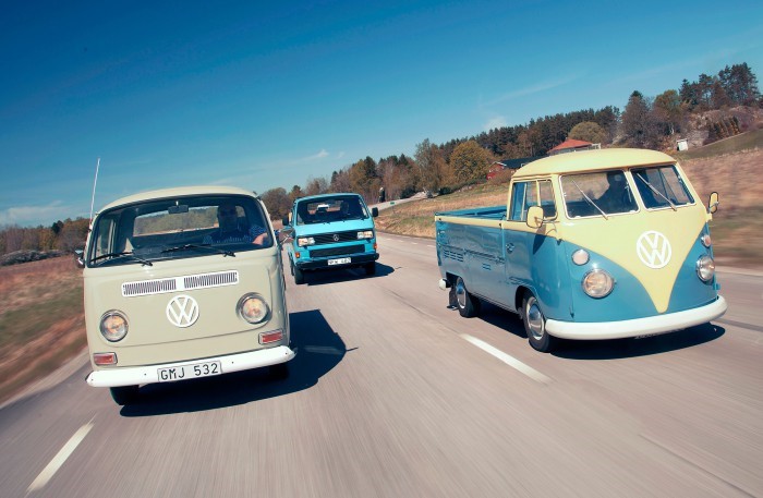 Roligt reportage om klassiska VW-pickuper