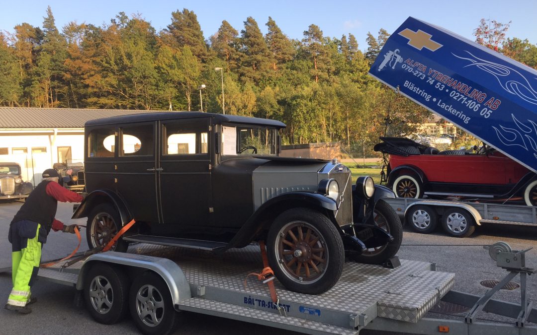 Samlarbilsauktionen i Olofström i september gav toppriser.